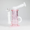 Legendary™ | 10" Inner Recycler Rig [LG 321] Glass Bong Smoking Cat Distribution Pink