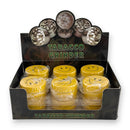 Smiley Face 3-Part Metal Grinders – 40mm-12CT Display Pack Super Supplys Inc