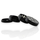 4-Part Aluminum Grinder – 55mm - 6CT Display Pack Super Supplys Inc