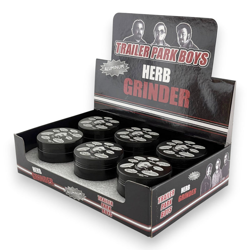 4-Part Aluminum Grinder – 55mm - 12CT Display Pack Super Supplys Inc