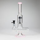 Legendary™ | 13" Inline with Tree Perc Bong [LG 268] Glass Bong Smoking Cat Distribution Pink