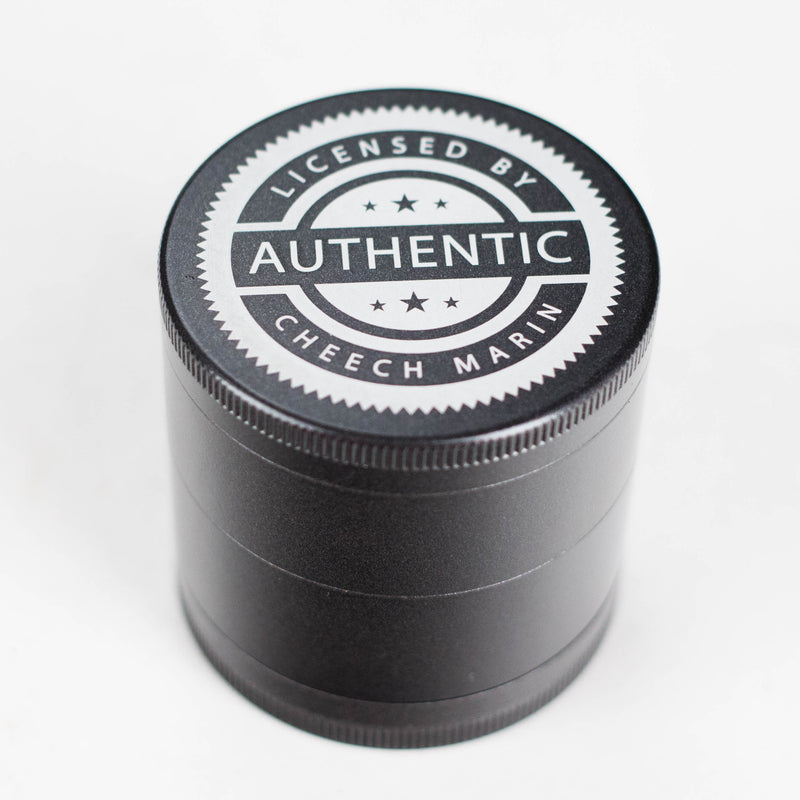 Cheech | 50mm 4-Piece Non-Sticky Grinder with Gift Pouch [GR-8] Regular Grinder Smoking Cat Distribution