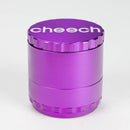 Cheech | 63mm 4-Piece CNC Aluminum Grinder [GR-6] Regular Grinder Smoking Cat Distribution Purple