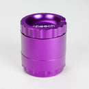 Cheech | 63mm 4-Piece CNC Aluminum Grinder with Removable Screen [GR-7] Regular Grinder Smoking Cat Distribution Purple