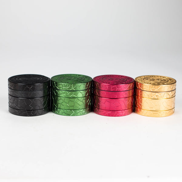 Cheech | 63mm 4-Piece Grinder with Retro Logo [GR-11] Regular Grinder Smoking Cat Distribution