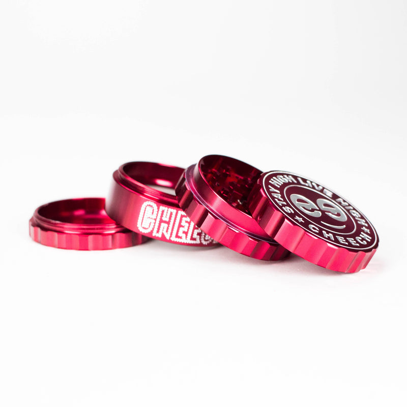 Cheech | 53mm 4-Piece Logo Grinder [GR-12] Regular Grinder Smoking Cat Distribution