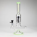 Legendary™ | 13" Inline with Tree Perc Bong [LG 268] Glass Bong Smoking Cat Distribution Teal
