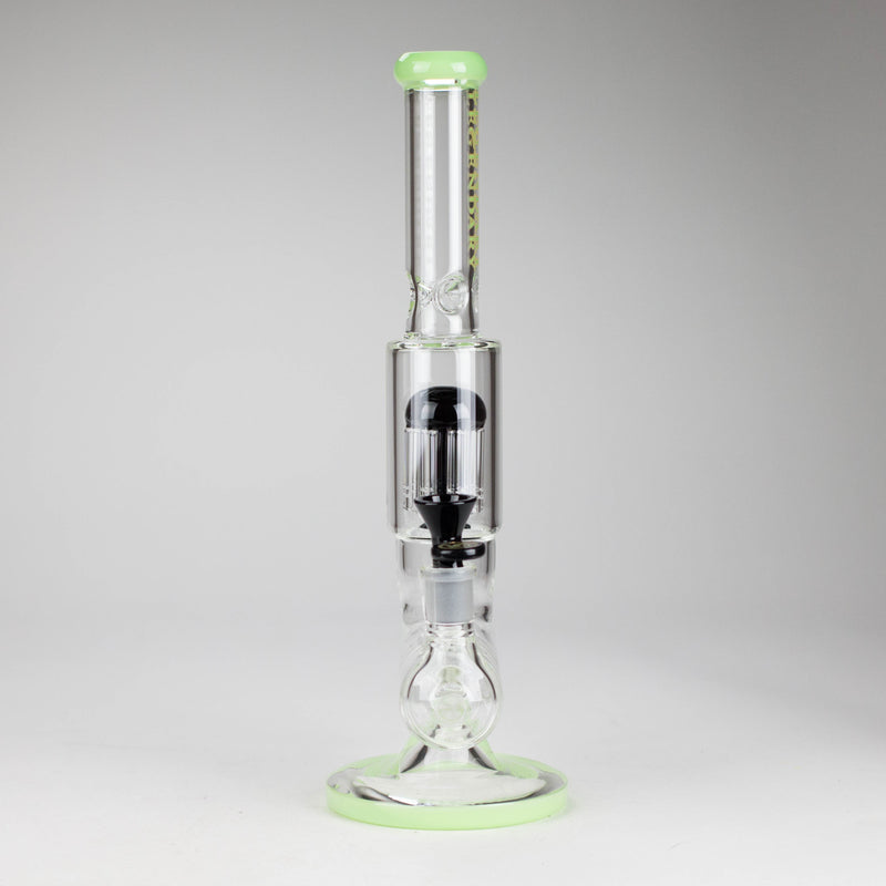 Legendary™ | 13" Inline with Tree Perc Bong [LG 268] Glass Bong Smoking Cat Distribution