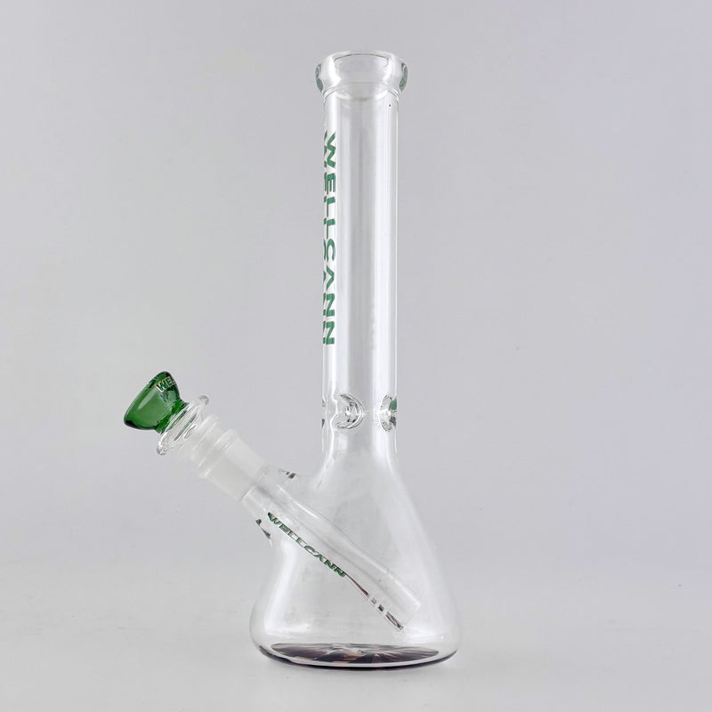 Wellcann | 10" 5mm Beaker Accent Glass Bong Glass Bong Super Supplys Inc