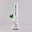 Wellcann | 10" 5mm Beaker Accent Glass Bong Glass Bong Super Supplys Inc G-Rasta