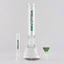 Wellcann | 10" 5mm Beaker Accent Glass Bong Glass Bong Super Supplys Inc