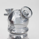 5" Solid Color Electroplate Glass Bong Glass Bong 777 Smoke