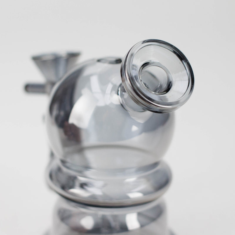 5" Solid Color Electroplate Glass Bong Glass Bong 777 Smoke