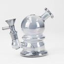 5" Solid Color Electroplate Glass Bong Glass Bong 777 Smoke