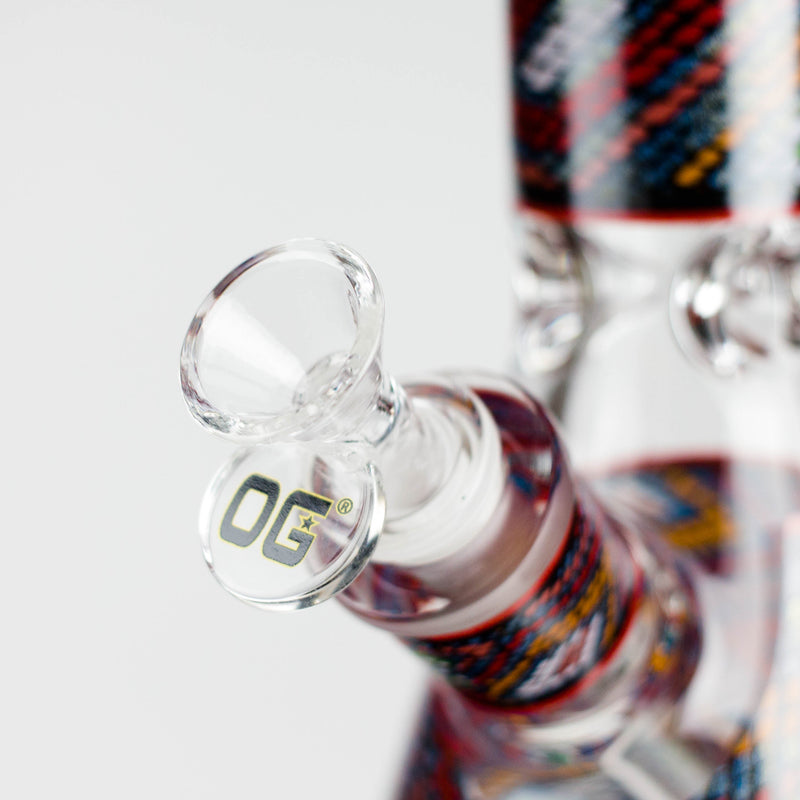 O OG Original | 9″ 9 mm Mosaic Pattern Water Pipe (OG701)