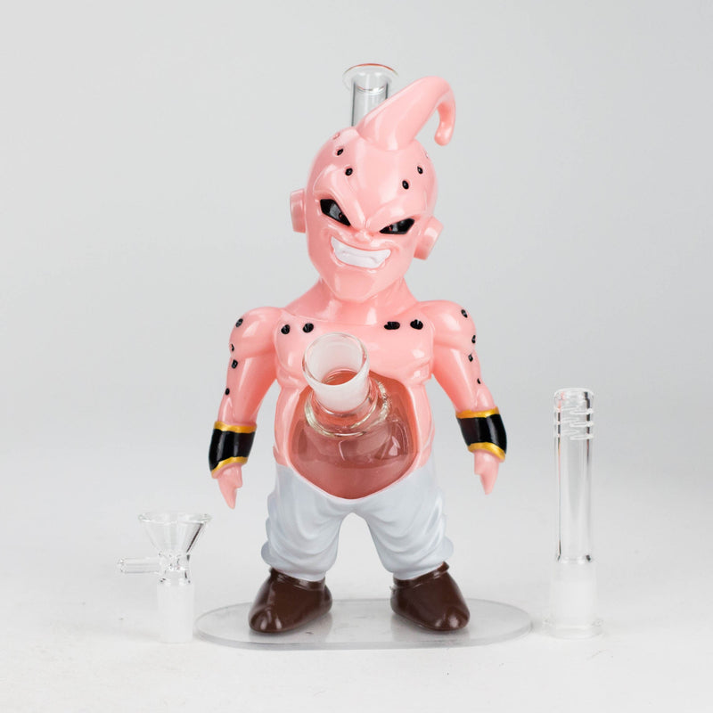 O OG Original | 8″ Sassy Alien Vinyl & Glass Water Pipe (SWP-1191)