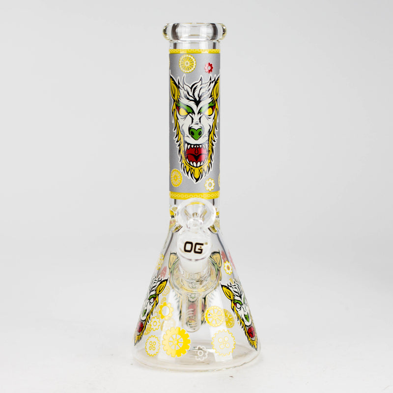 O OG Original | 10″ Funky Decal Bongs (OG702) – Assorted