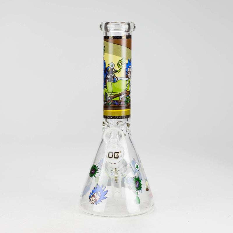 O OG Original | 10″ Funky Decal Bongs (OG702) – Assorted