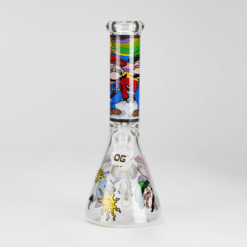 O OG Original | 10″ Funky Decal Bongs (OG702) – Assorted