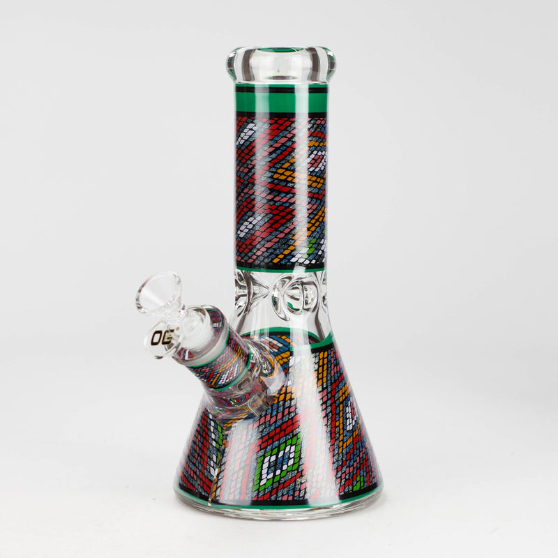 O OG Original | 9″ 9 mm Mosaic Pattern Water Pipe (OG701)