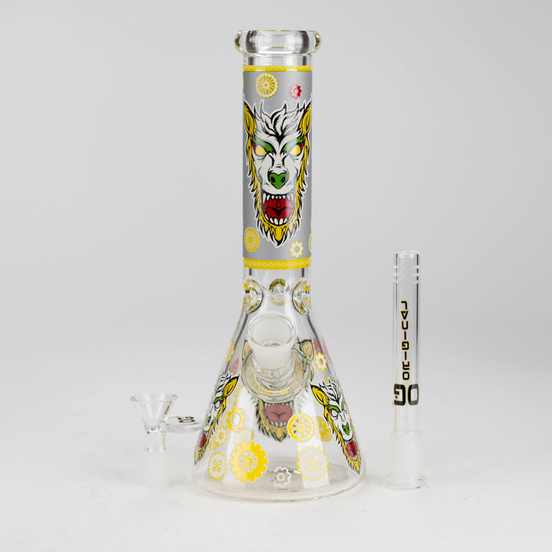 O OG Original | 10″ Funky Decal Bongs (OG702) – Assorted