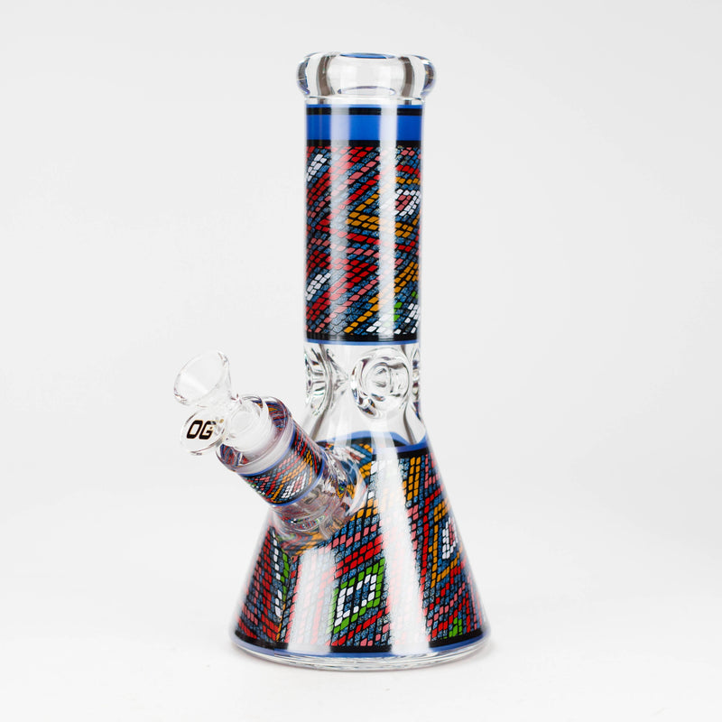 O OG Original | 9″ 9 mm Mosaic Pattern Water Pipe (OG701)