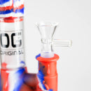 O OG Original | 9" Silicone Honeycomb Water pipe (OG-SLB024)-Assorted