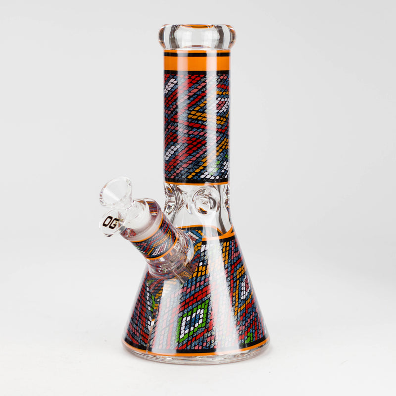 O OG Original | 9″ 9 mm Mosaic Pattern Water Pipe (OG701)
