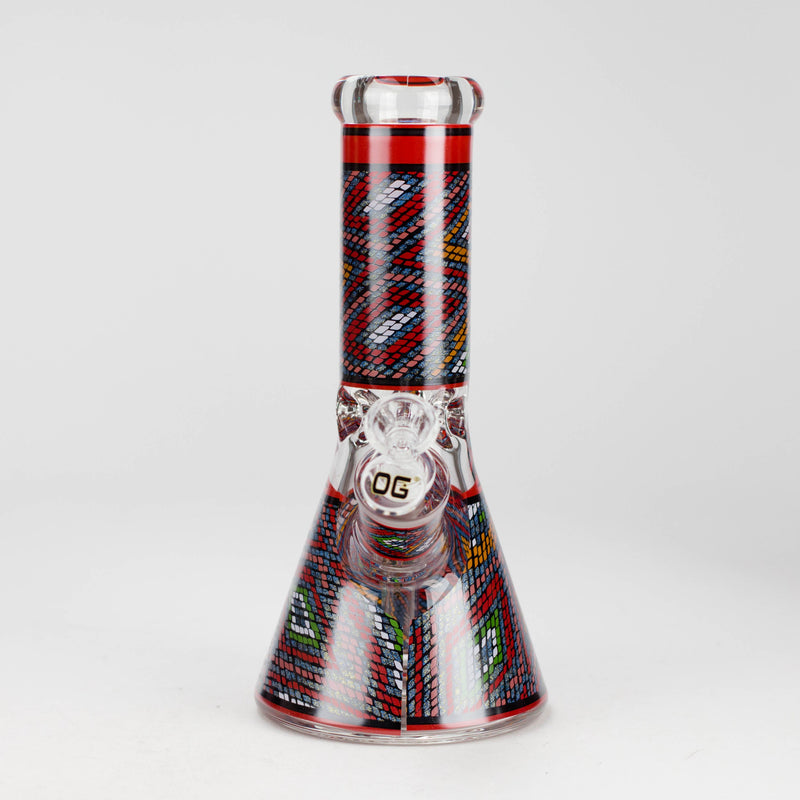O OG Original | 9″ 9 mm Mosaic Pattern Water Pipe (OG701)