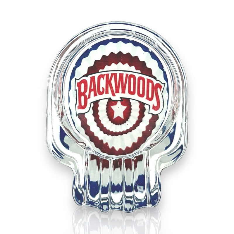 Crystal Skull Glass Ashtray – 6-Piece Display Glass Ashtray Super Supplys Inc