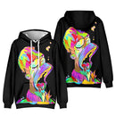 Color Splash Cartoon Hoodie_0