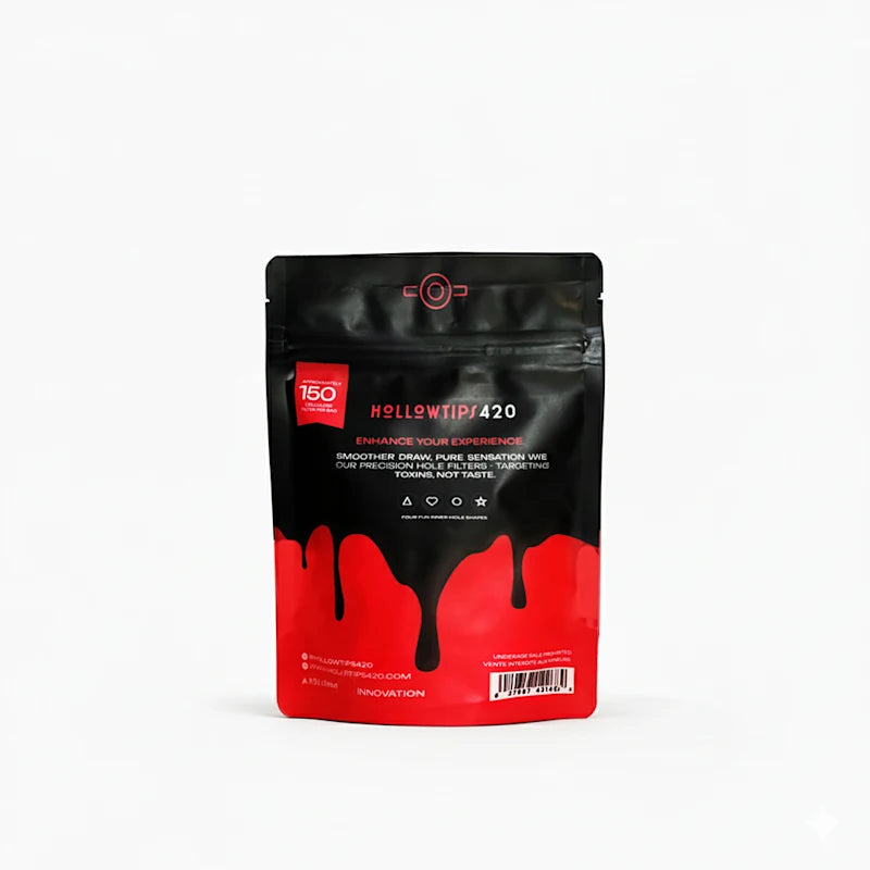 HOLLOWTIPS420 Large Filter Tips – Inhale Smarter Filter Tip Hollowtips420