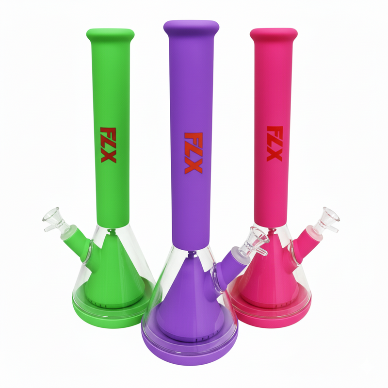 FLX | G600 – 14″ Silicone Condenser Bong Silicone Bongs Bestfive Enterprise Ltd.