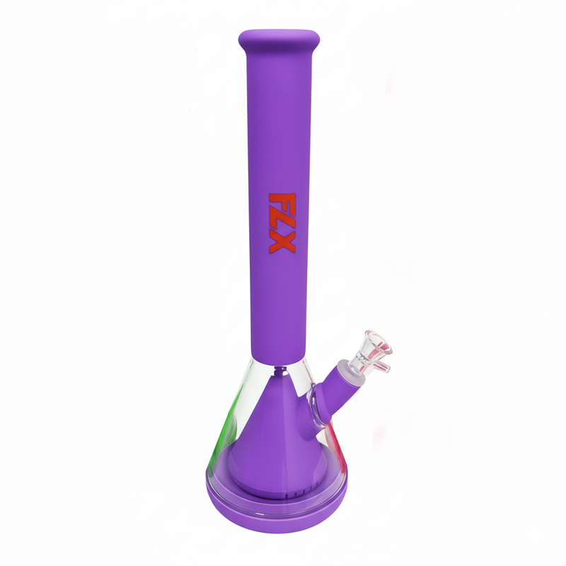 FLX | G600 – 14″ Silicone Condenser Bong Silicone Bongs Bestfive Enterprise Ltd. Purple