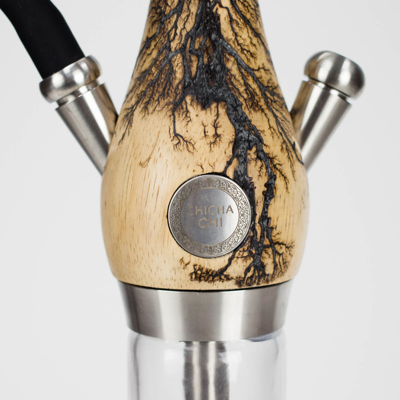 O Chicha Chi | Premium Thunder Wood Design Hookah / Shisha / Nargile / Qalyan Device
