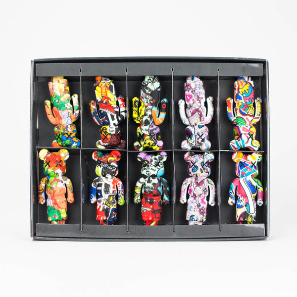 O OG Original | 4.3" Volant Bear Silicone Pipe – 10 Count Set