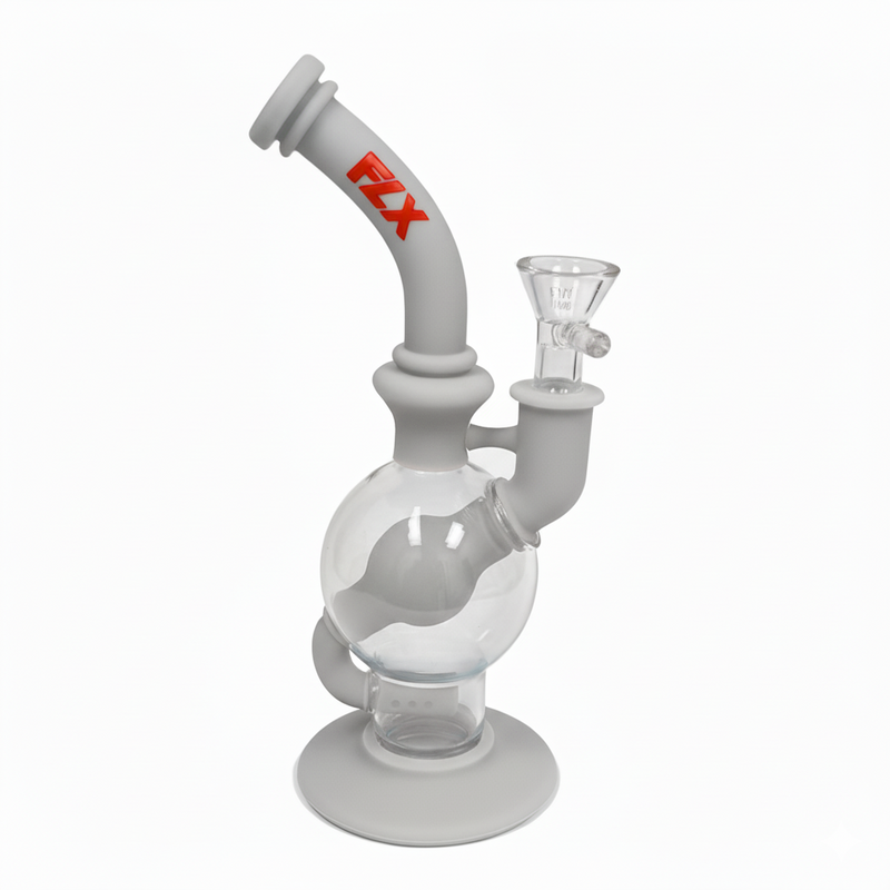 FLX | G500 – 7″ Silicone Conductor Bong Resin · Silicone · Plastic Bong Bestfive Enterprise Ltd. Gray