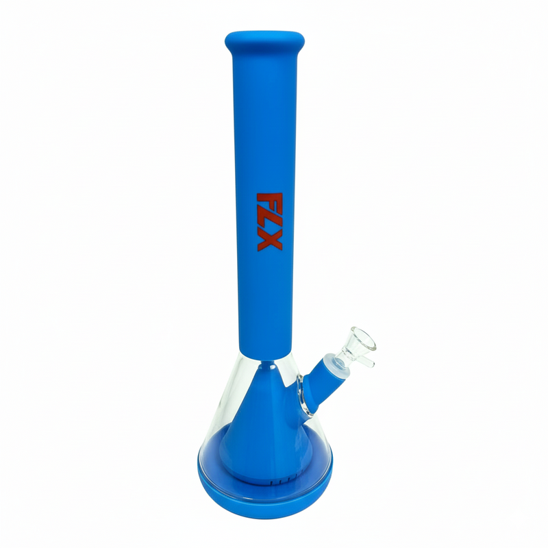FLX | G600 – 14″ Silicone Condenser Bong Silicone Bongs Bestfive Enterprise Ltd. Blue