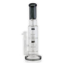 17" Straight Shooter with Dual Dome Matrix Percolators Glass Bong Super Supplys Inc
