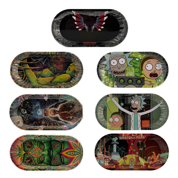 O Mini Assorted Art Rolling Trays
