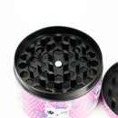 O 2.5" 4-Layer Kitty Design Metal Herb Grinder (Box of 6)