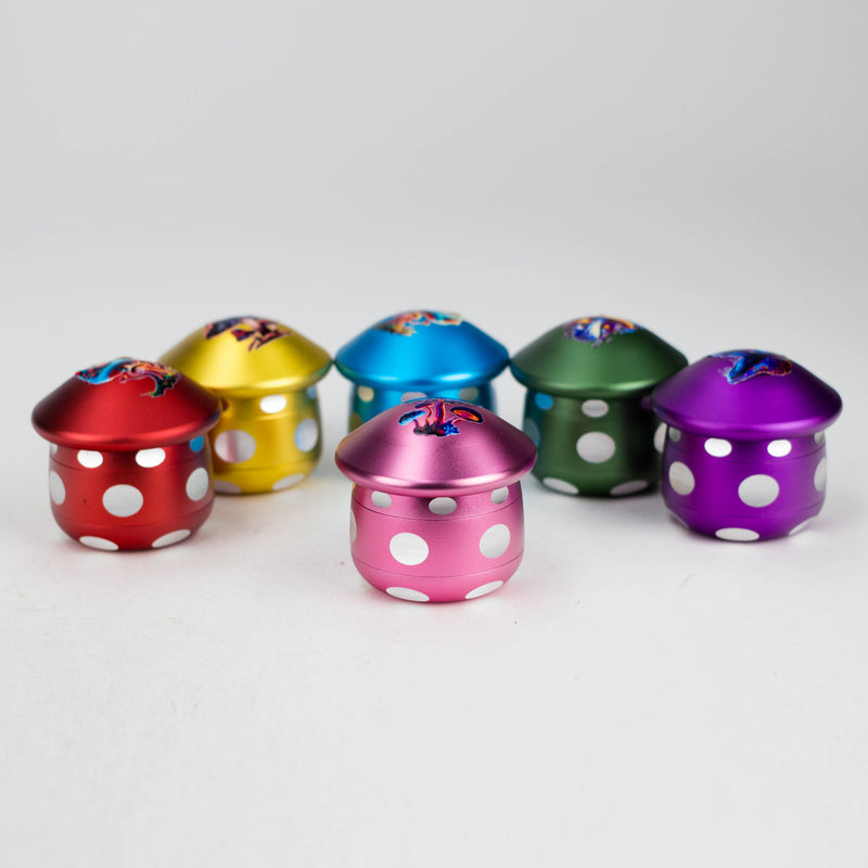 O Aluminum Mushroom Grinder 4 Layers