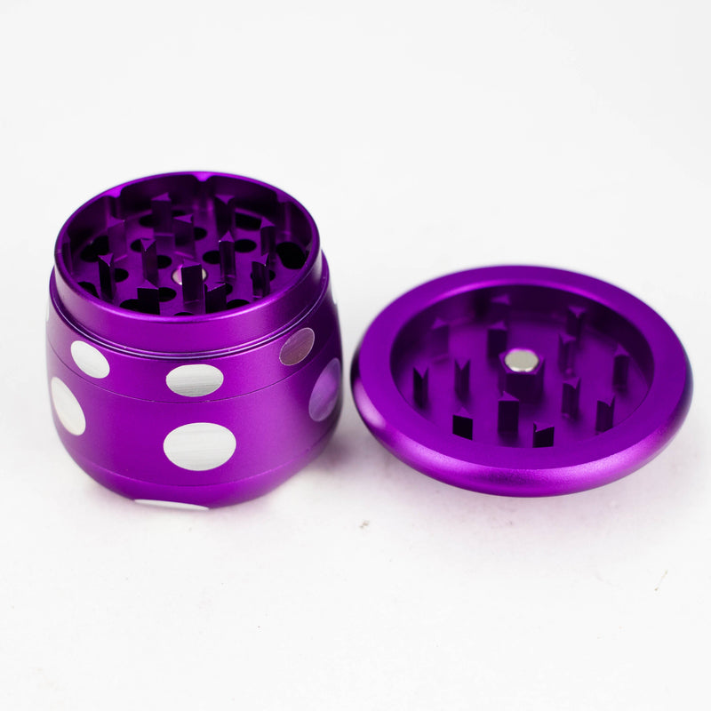 O Aluminum Mushroom Grinder 4 Layers