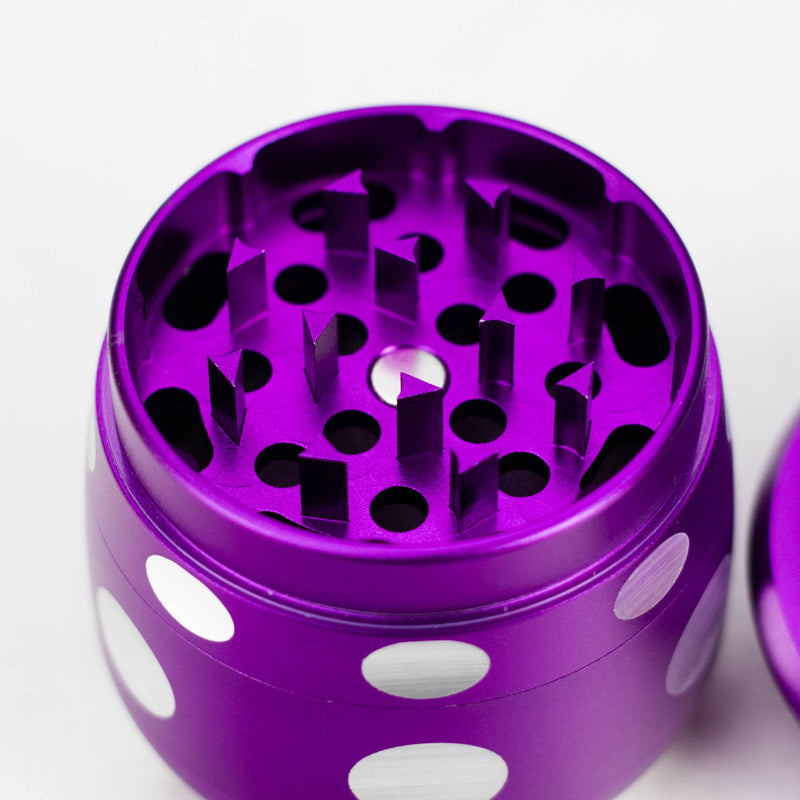 O Aluminum Mushroom Grinder 4 Layers