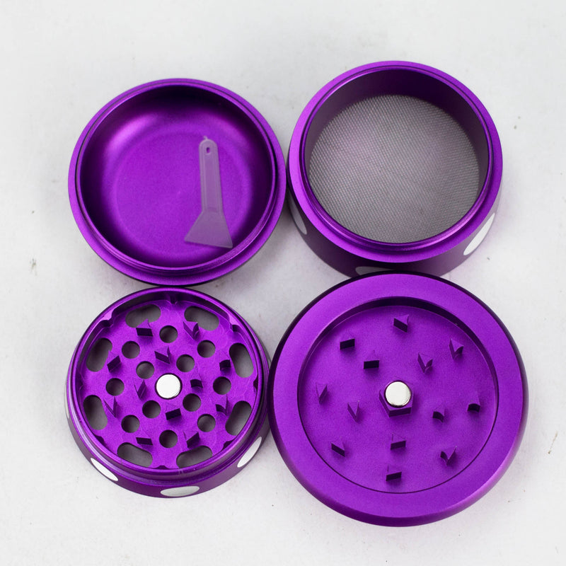 O Aluminum Mushroom Grinder 4 Layers