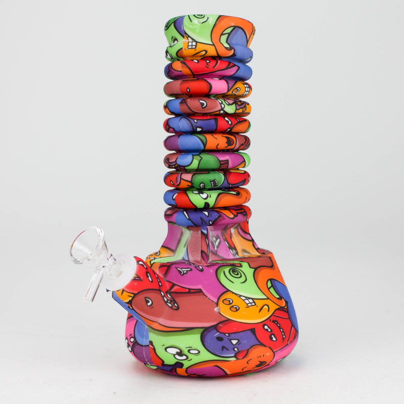 O 9"-15" extendable silicone water bong