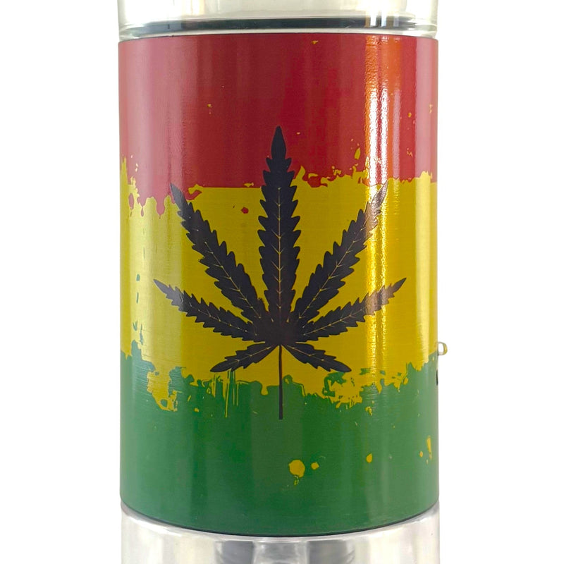 O Electric Lamp Bong Set-Rasta