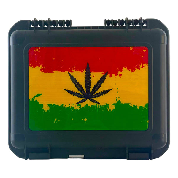 O Electric Lamp Bong Set-Rasta