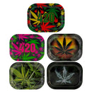 HighVibe 420 Leaf Metal Rolling Trays Tray Super Supplys Inc