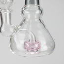 O 6" Cone difuser assorted bong | 14mm Bowl Joint | Stemless Design